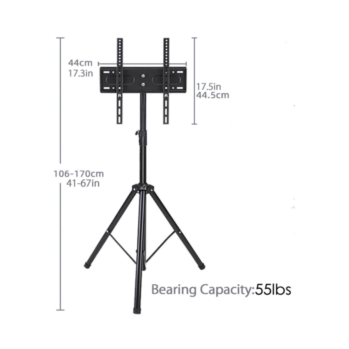 GENERICO - Base Trípode Pedestal Soporte Tv 32 A 70 Pulgadas