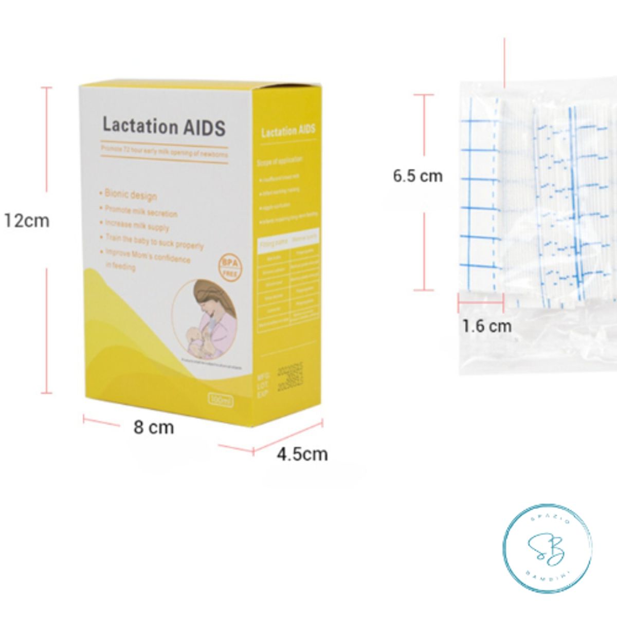 BAMBINI PUMP - Relactador De Leche Materna SNS  Sistema De Alimentación Suplementaria Con Sonda