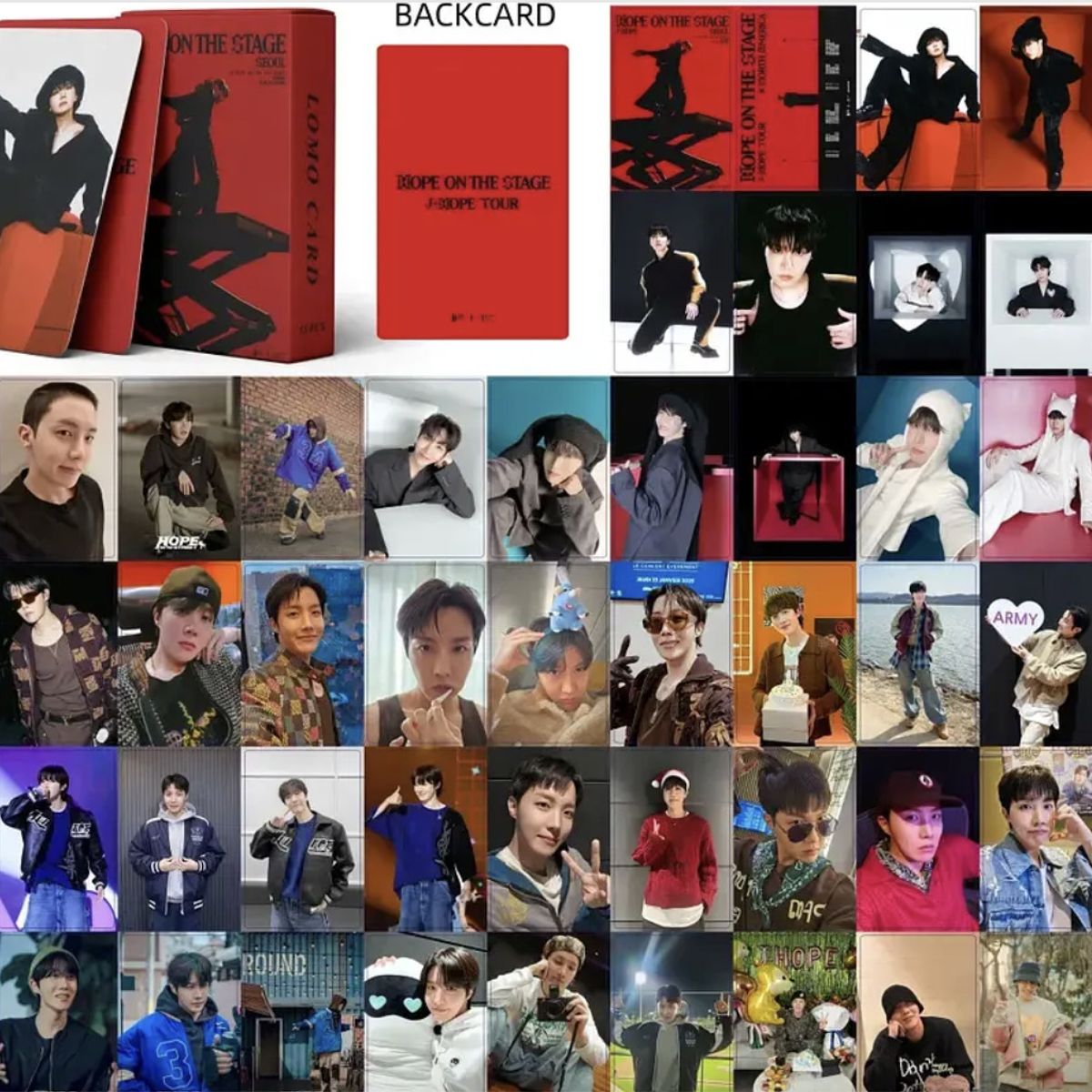 GENERICO - LOMOCARDS BTS J-HOPE - HOPE ON THE STAGE