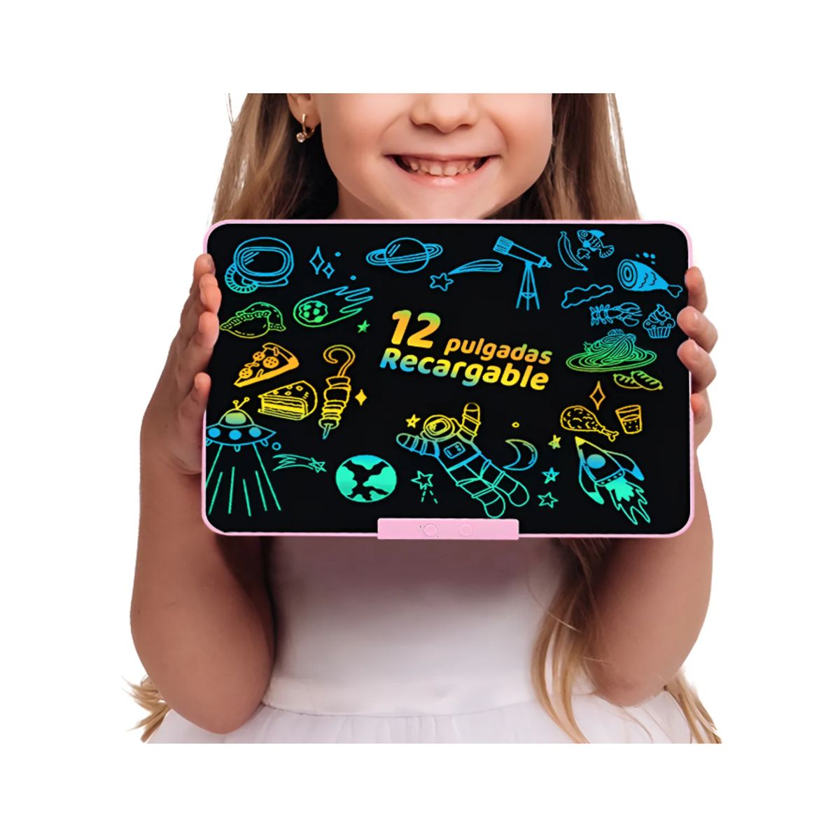 GENERICO - Pizarra Mágica Tablet Dibujo Lcd 12 Recargable Juguete Niños