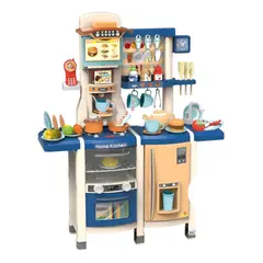 GENERICO - Cocina infantil multifuncional 66 accesorios luz sonido grifo