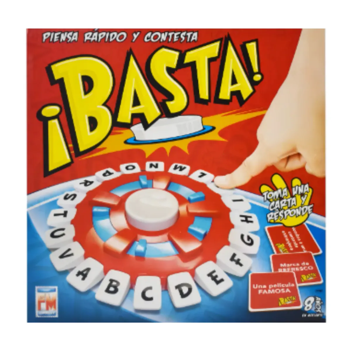 GENERICO - JUEGO DE BASTA EN ESPAÑOL