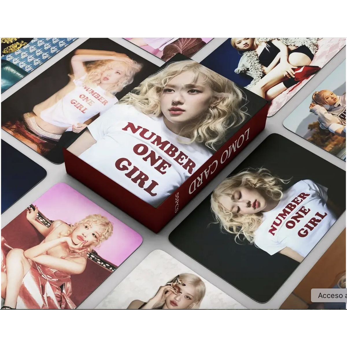 GENERICO - LOMOCARDS BLACKPINK ROSÉ - NUMBER ONE GIRL