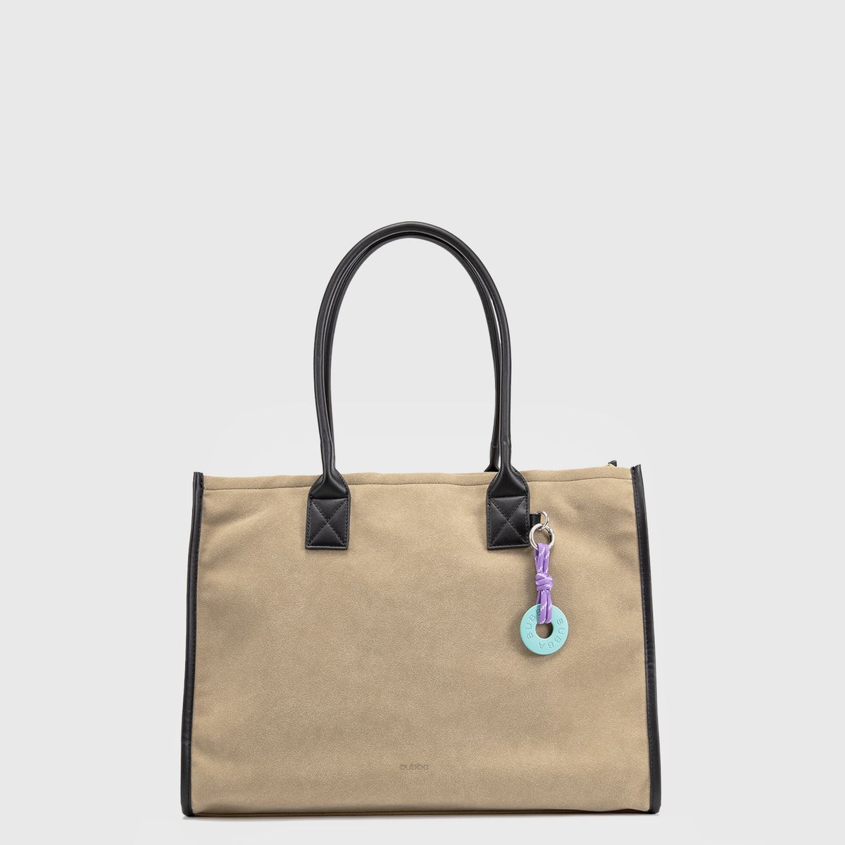 BUBBA - Tote Suede Beige Bubba Essentials