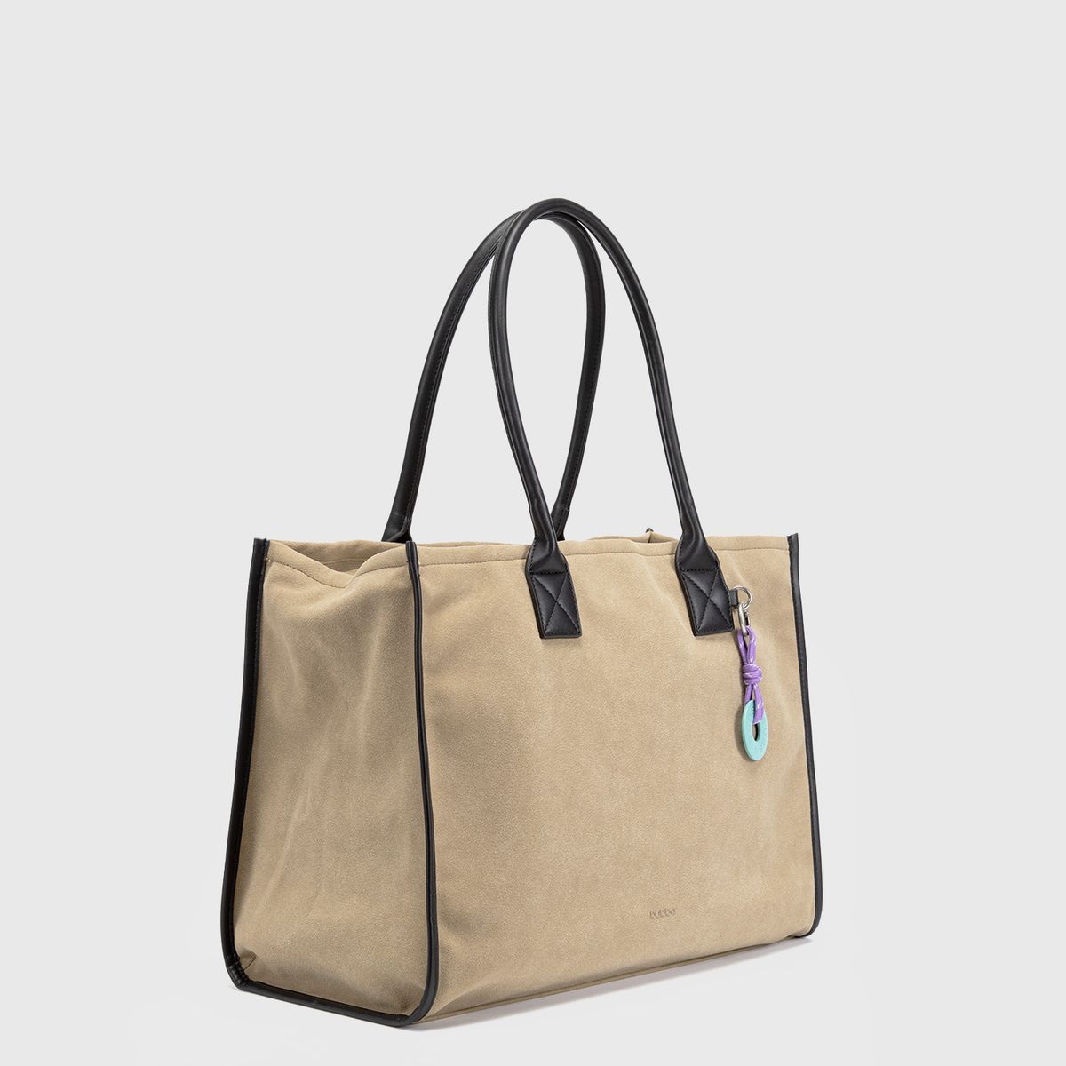 BUBBA - Tote Suede Beige Bubba Essentials