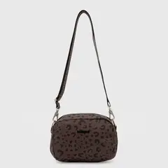 BUBBA - Cartera Purse Travel Essential Brown Cheetah Essentials
