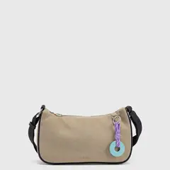 BUBBA - Cartera Purse Suede Beige Essentials