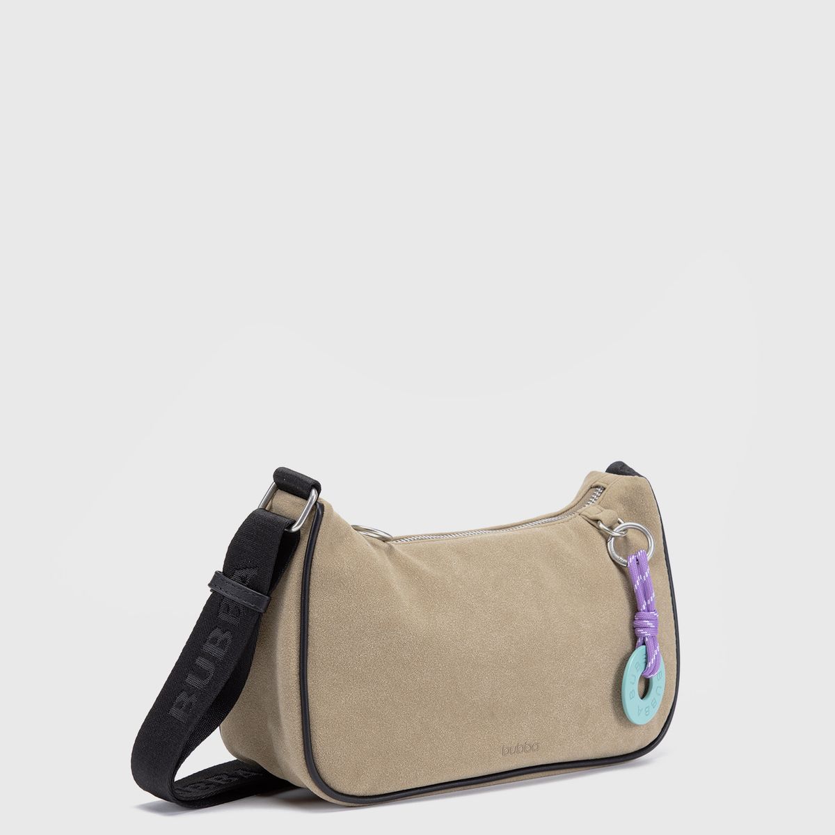 BUBBA - Purse Suede Beige Bubba Essentials