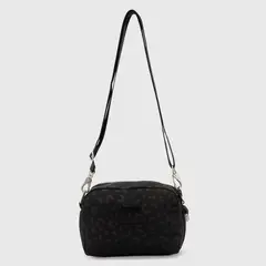 BUBBA - Cartera Purse Travel Essential Black Cheetah Essentials