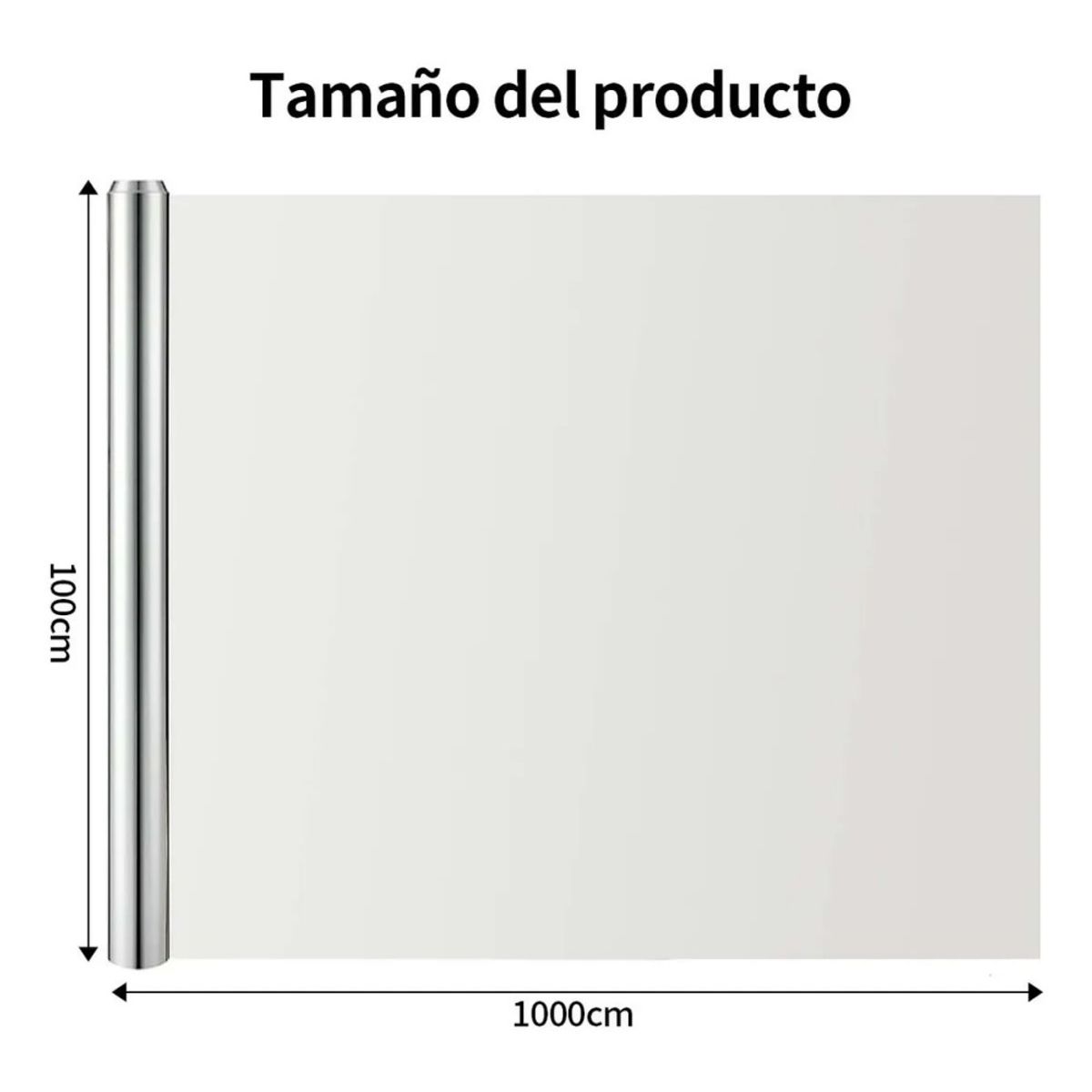 Lamina Espejada Film Privacidad Vidrio Ventana 100 Cm * 10 M, marca GENERICO - Foto 2