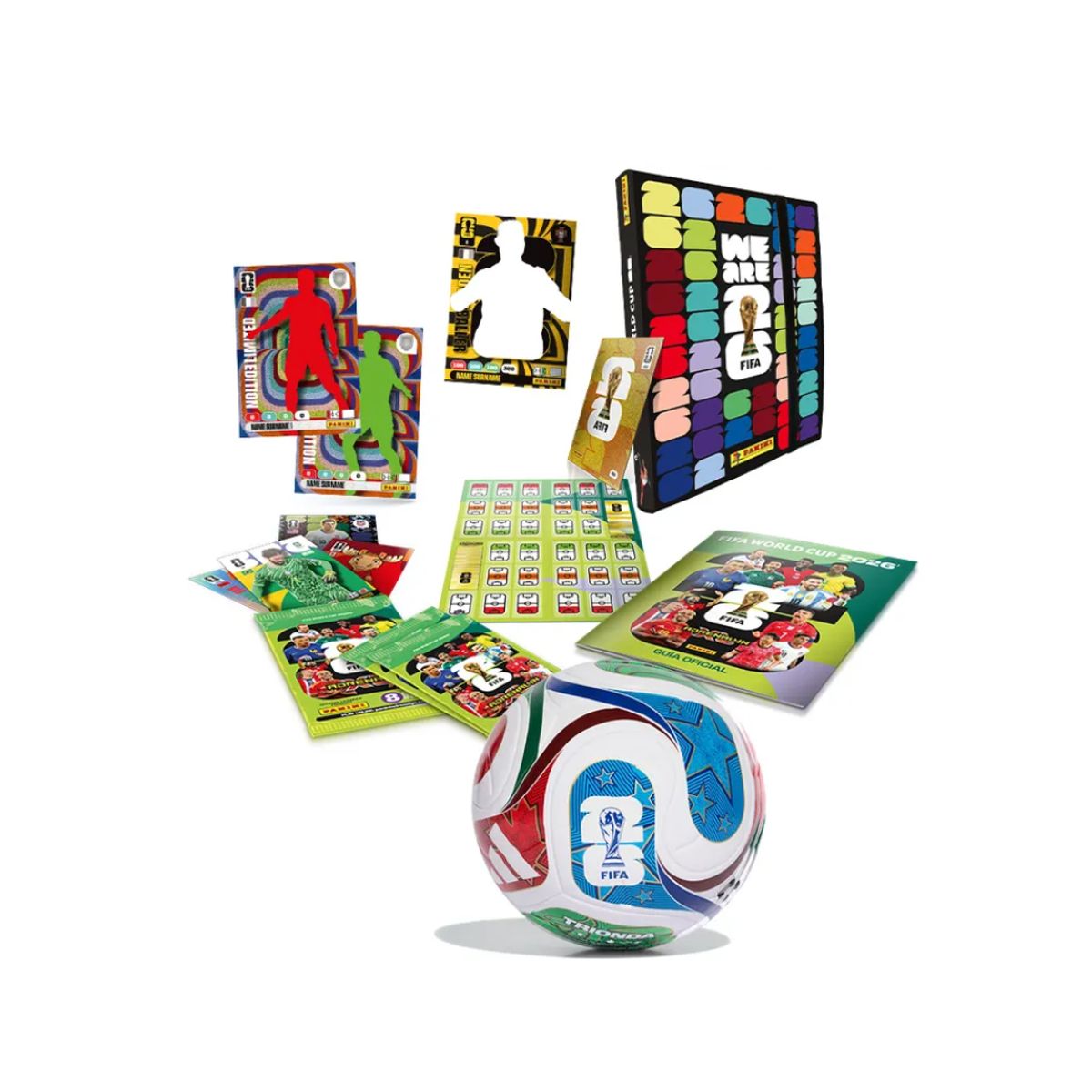 PANINI - Pack Starter Pack Deluxe Fifa World Cup 2026 + Balón Trionda
