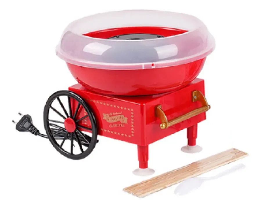 GENERICO Máquina De Algodón Azúcar Carnival 550w Caramelo Electrica Tojo - 262684