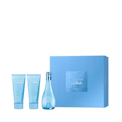 DAVIDOFF - Cool Water Edt 100 Ml + 15 Ml + 75 Ml Set 3 Pcs