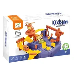 GENERICO - Pista De Autos Didáctica Urban Adventure Juego Puzzle Para Niños