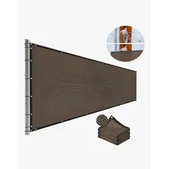 GENERICO - Lona De Malla De Sombra Red Bloqu 3x4m Sombra Del Patio 95% Negro Marrón