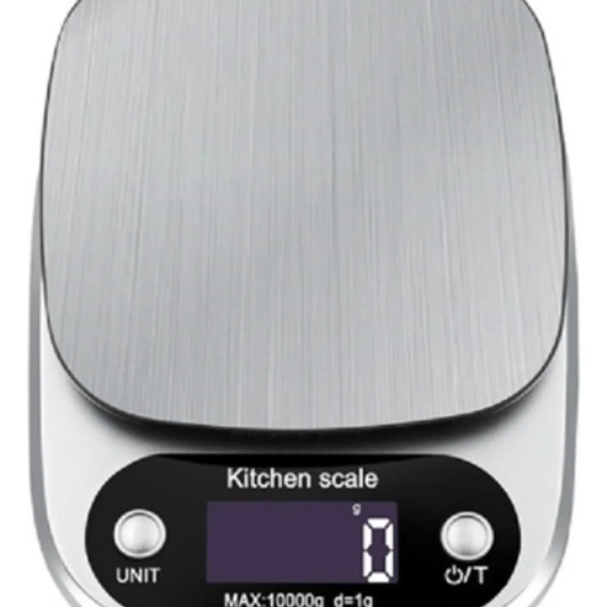 GENERICO - Balanza Pesa Digital 10kg Cocina Gramera Profesional Plata - 227028 10 Kg