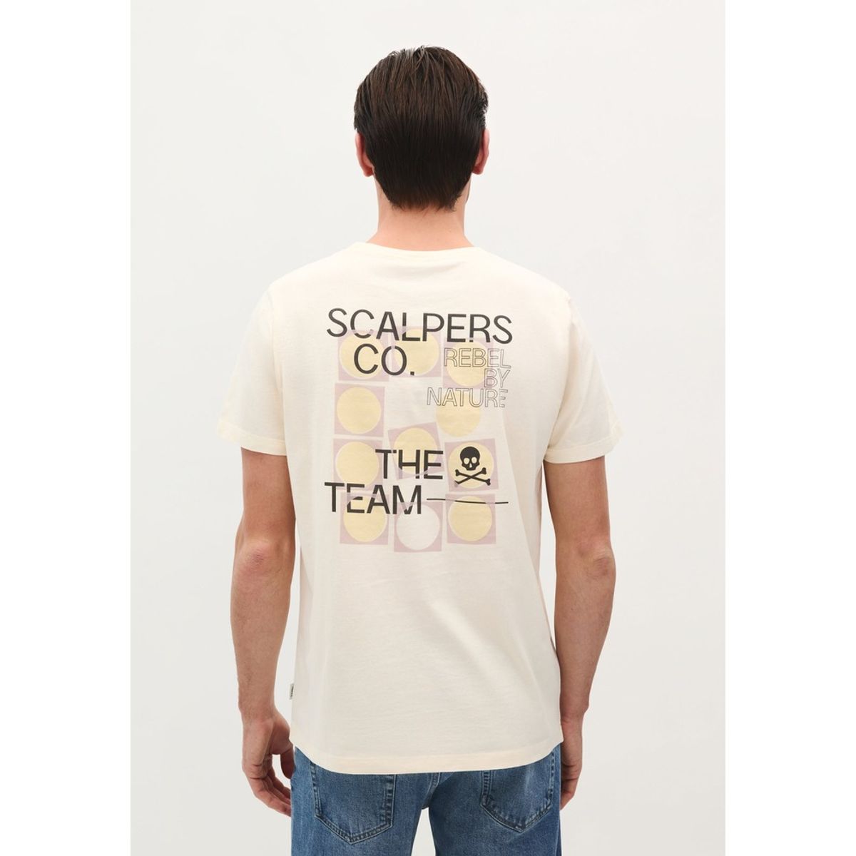 SCALPERS - POLERA CALAVERA LOGO BRANDING
