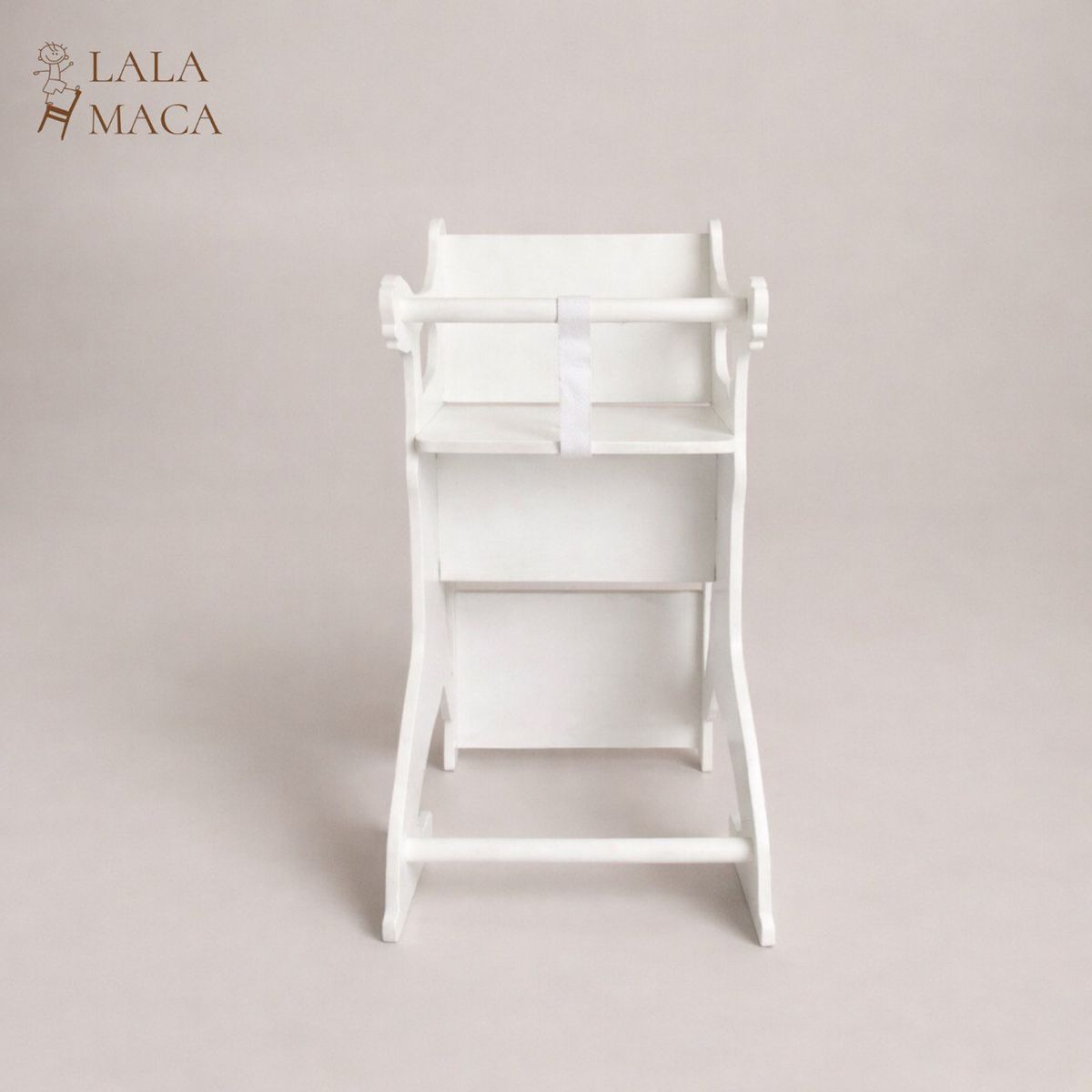 LALA MACA - Silla De Comer infantil de Abedul 3 en 1 Lala Maca