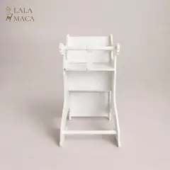 LALA MACA - Silla De Comer infantil de Abedul 3 en 1