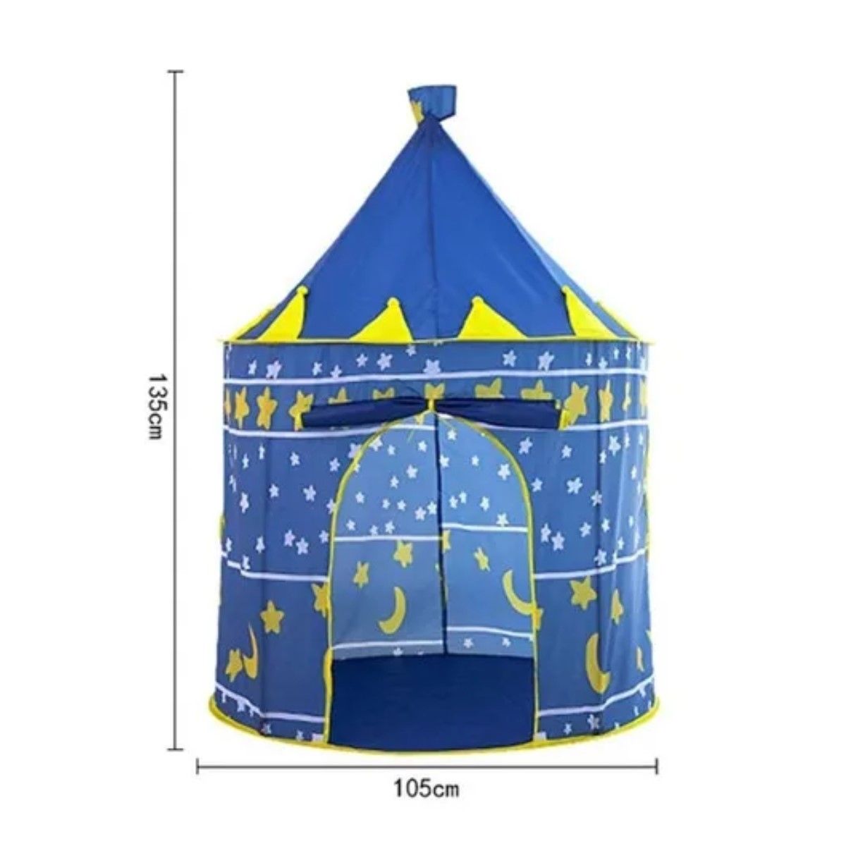 GENERICO - Casa de Campaña Jaspnwell Castillo Azul Interior Exterior Plegable Niño BELUG