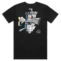 TROY LEE DESIGNS - POLERA MANGA CORTA CARB CLUB BLACK