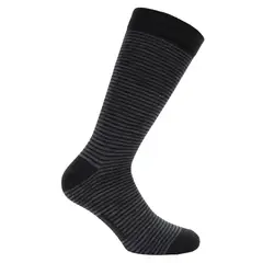 PERUGGI - Calcetín Lana Merino Rayas Largo Americano