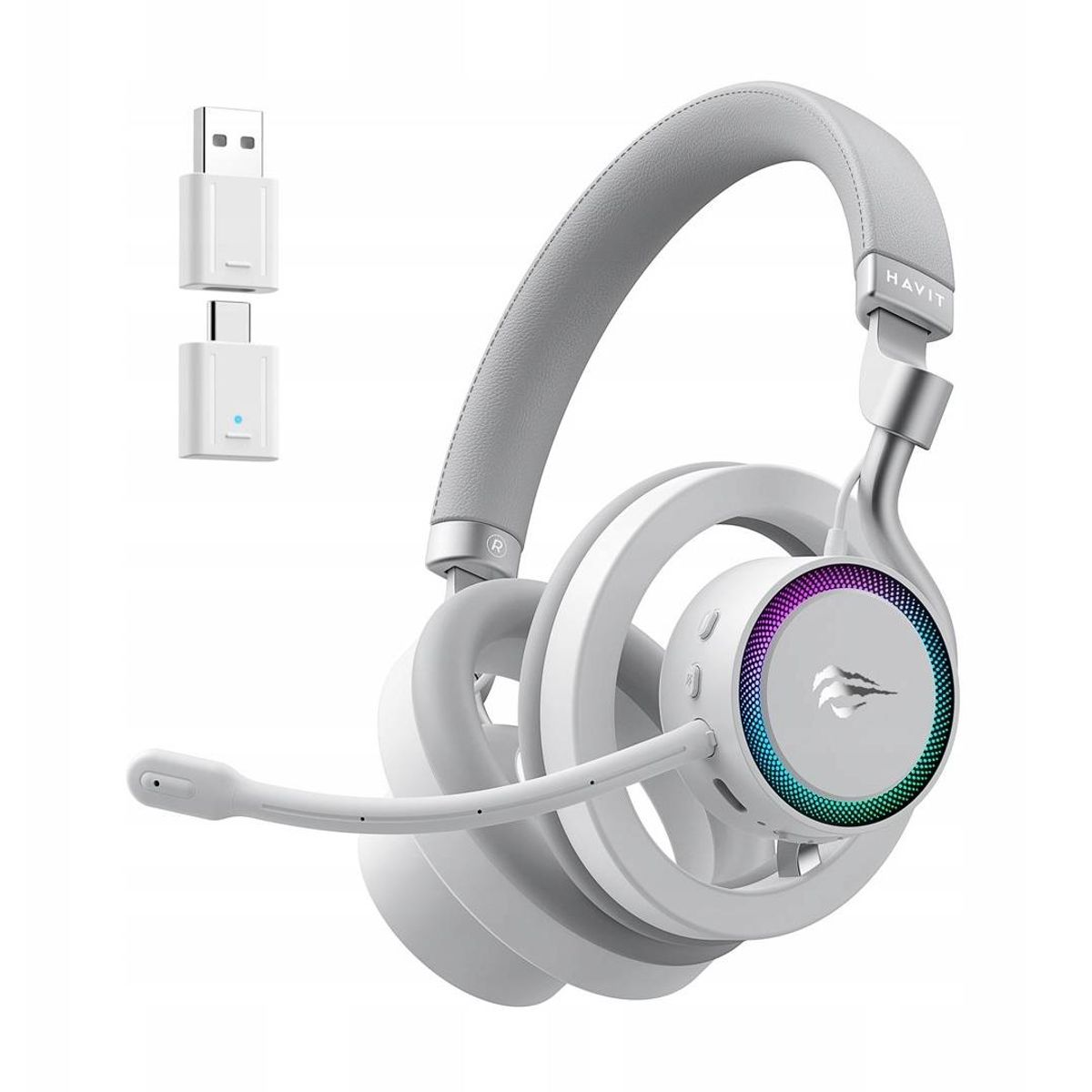 HAVIT - Audifonos Gamer Havit Fuxi-H8 Blanco