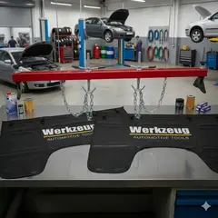 BIG RED - Pack Soporte de motor y fundas para tapabarros