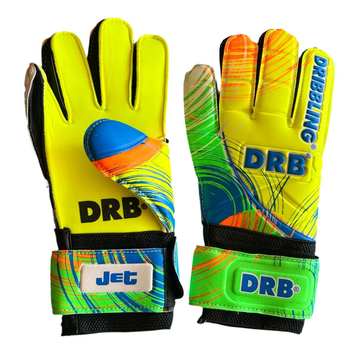 DRB - Guante arquero JET amarillo 8