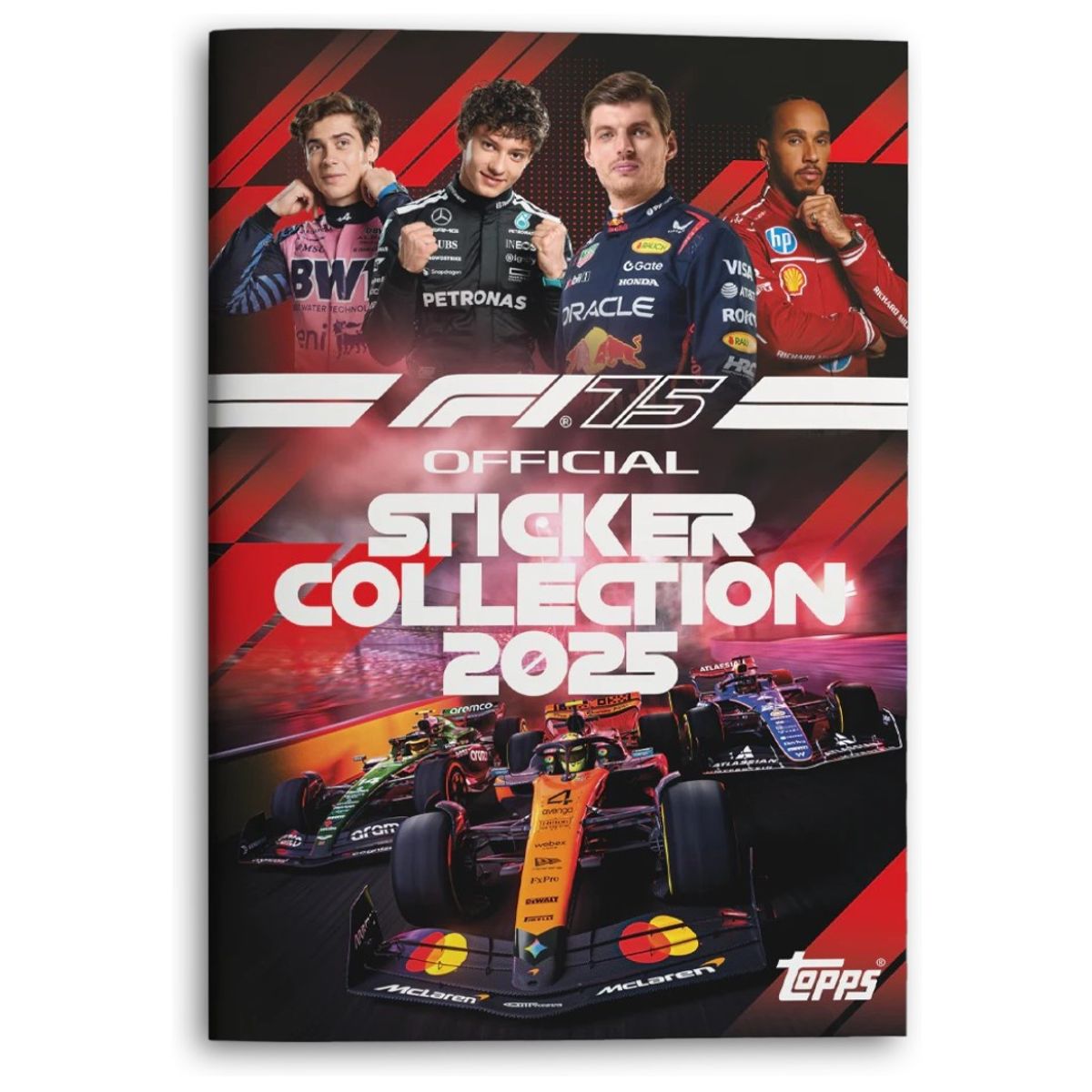 FORMULA 1 - Album Formula 1 Temporada 2025 Completo Vers. Inglesa Topps