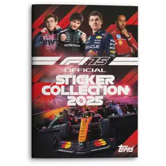 FORMULA 1 - Album Temporada 2025 Completo Vers. Inglesa Topps