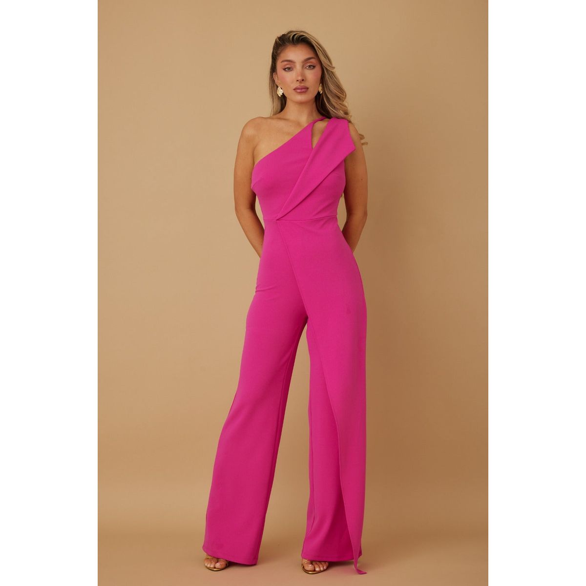 UNIQUE - ENTERITO LARGO AUBE FUCSIA