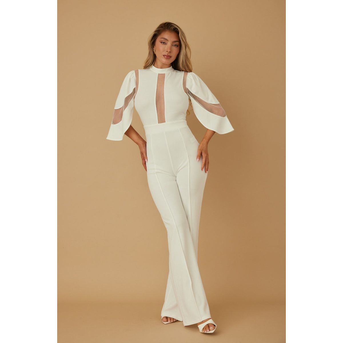 UNIQUE - ENTERITO LARGO ROMINA BLANCO