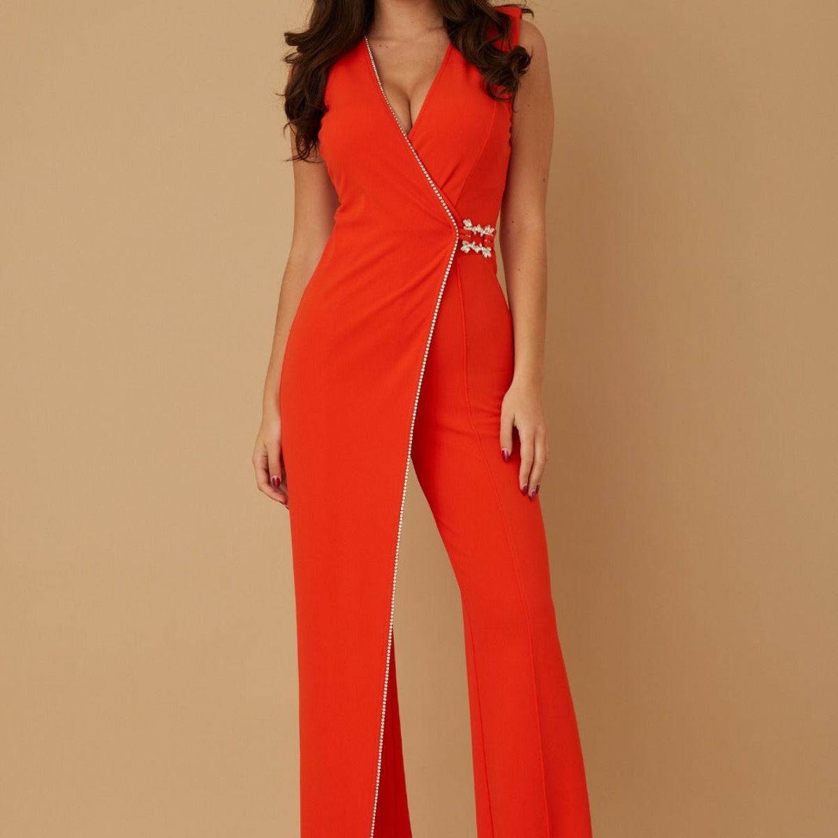 UNIQUE - ENTERITO LARGO TAISIA NARANJO