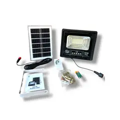 GENERAC - Foco Solar Led 50w Con Panel Impermeable De Alta Potencia
