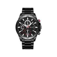 CURREN - Reloj 8275BKWT Quartz Hombre