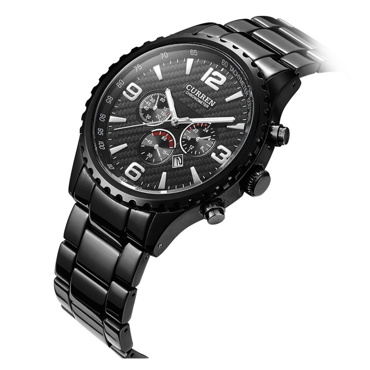 CURREN - Reloj Curren 8056BK Quartz Hombre