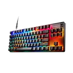 STEELSERIES - Teclado Gamer Optico Apex 9 TKL, RGB, Negro