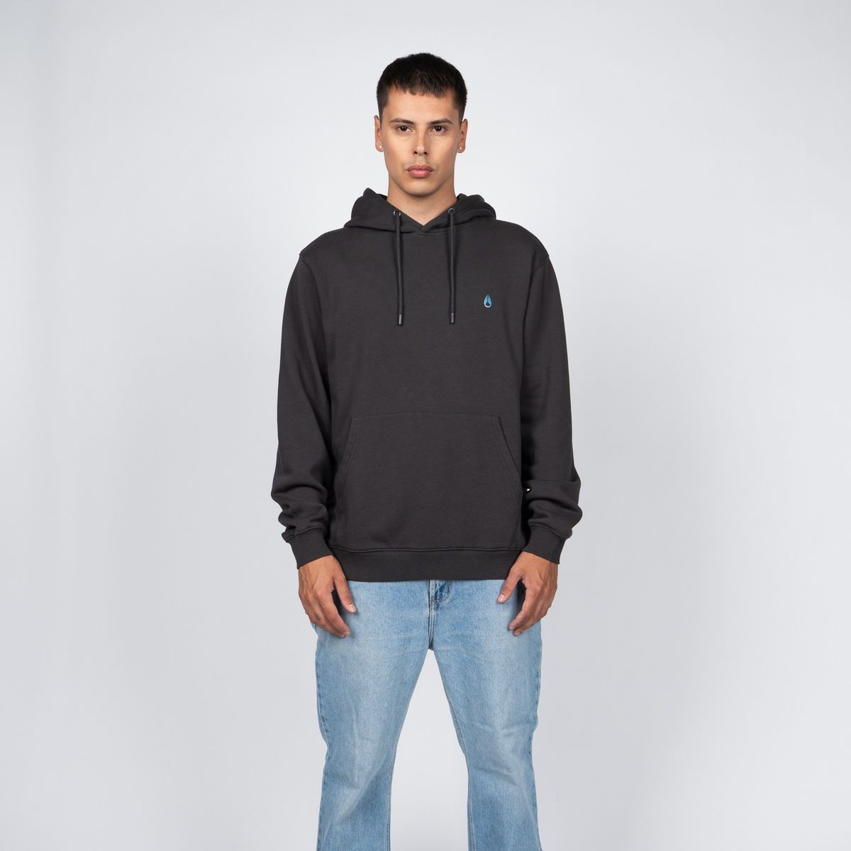 NIXON - Polerón Hoodie Nixon Men Blue Snake Black