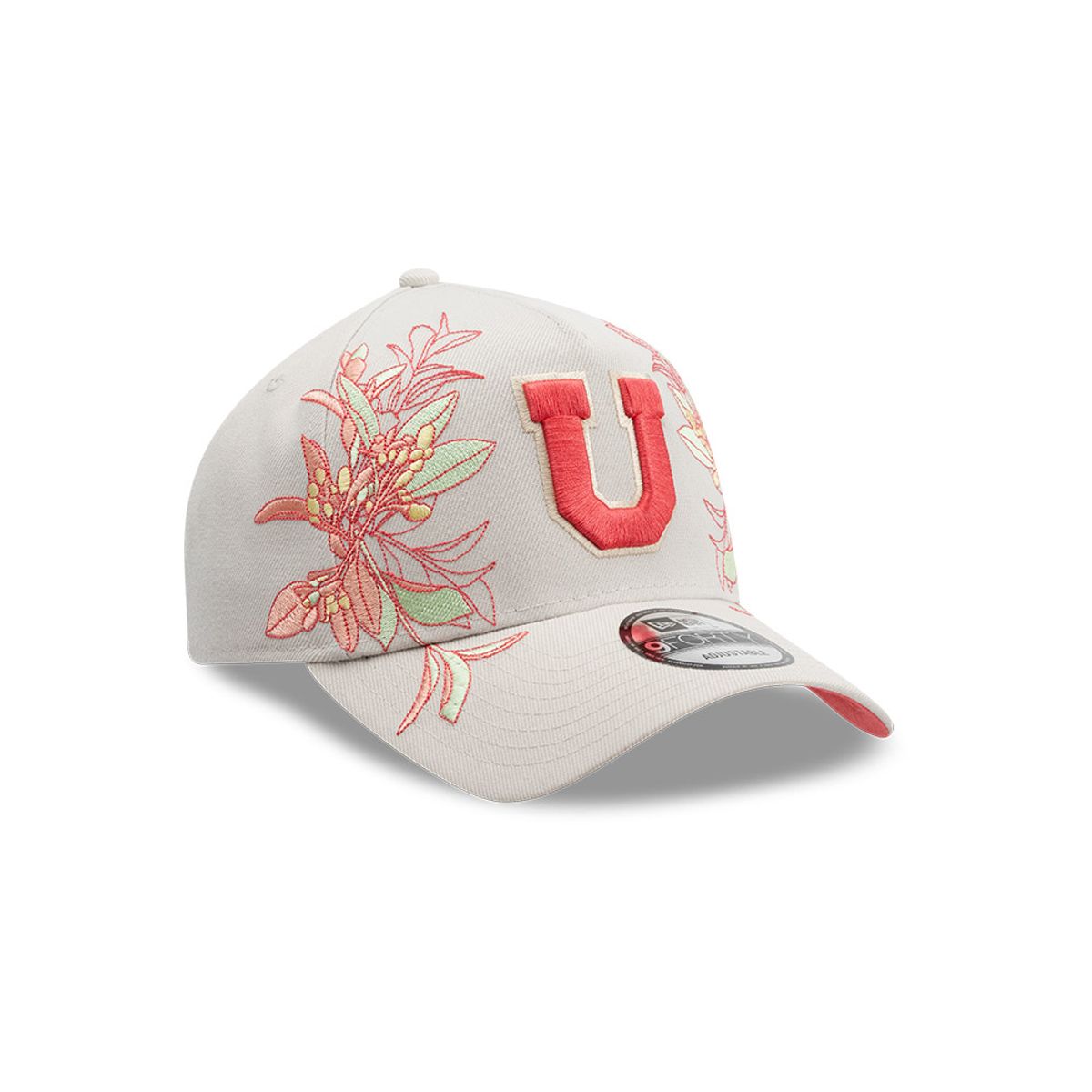 NEW ERA - Gorra New Era 9Forty U. de Chile Beige Flores-60855560