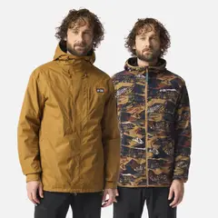 HAKA HONU - Chaqueta Hombre Corteza Mostaza Oscuro