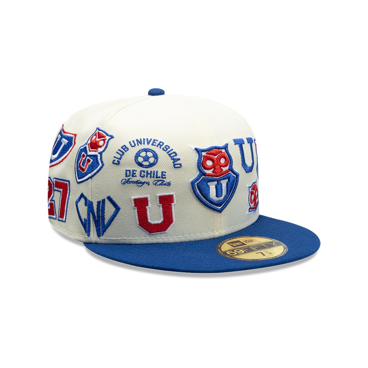 NEW ERA - Gorra New Era 59Fifty U. De Chile Futbol Blanco-60855458