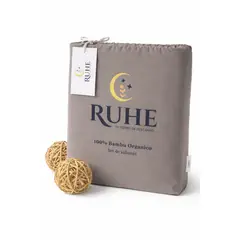 RUHE TU TIEMPO DE DESCANSO - Juego de sábanas de Bambú orgánico 2 plazas Ruhe