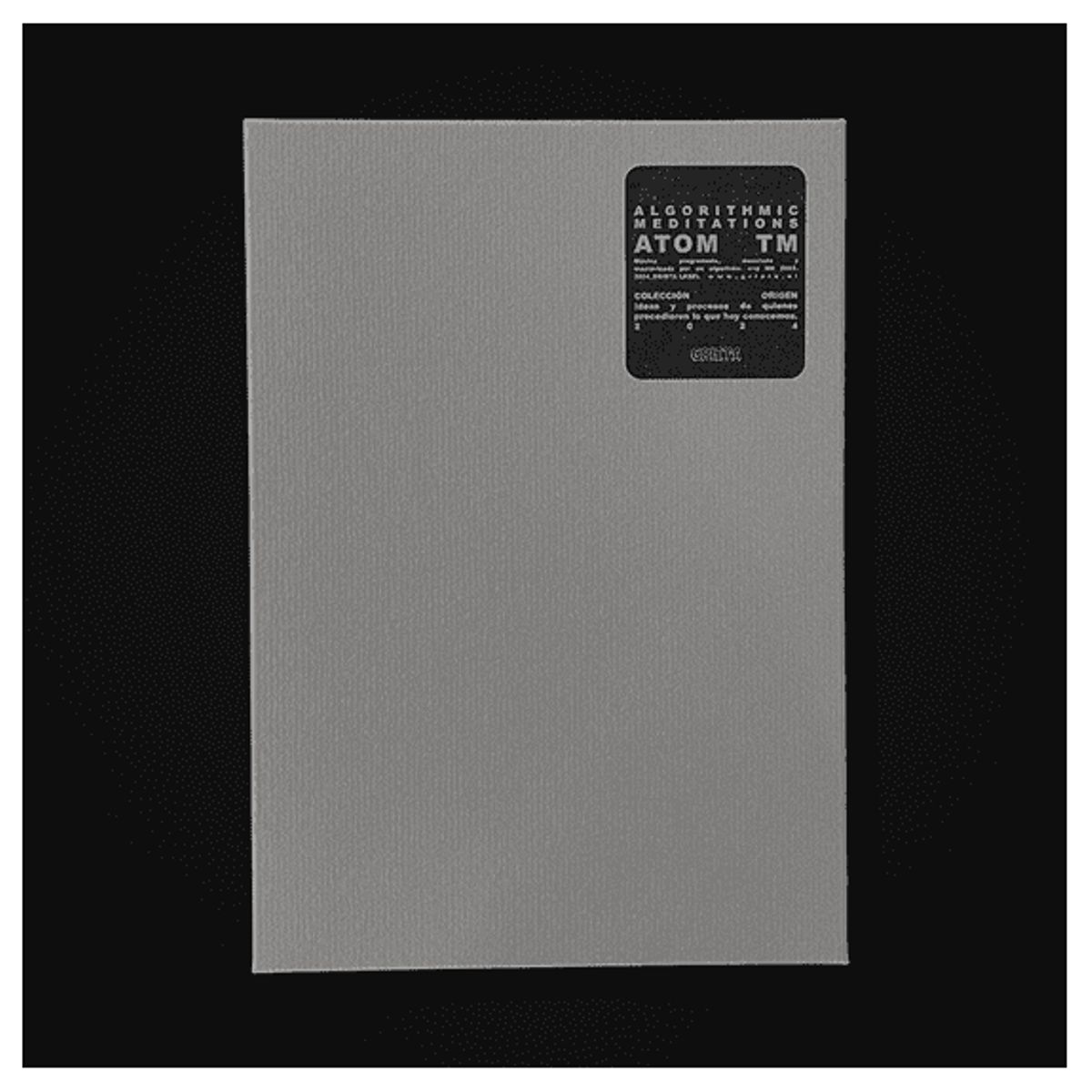 GENERICO - Atom TM  Algorithmic Meditations CD Triple y Libro