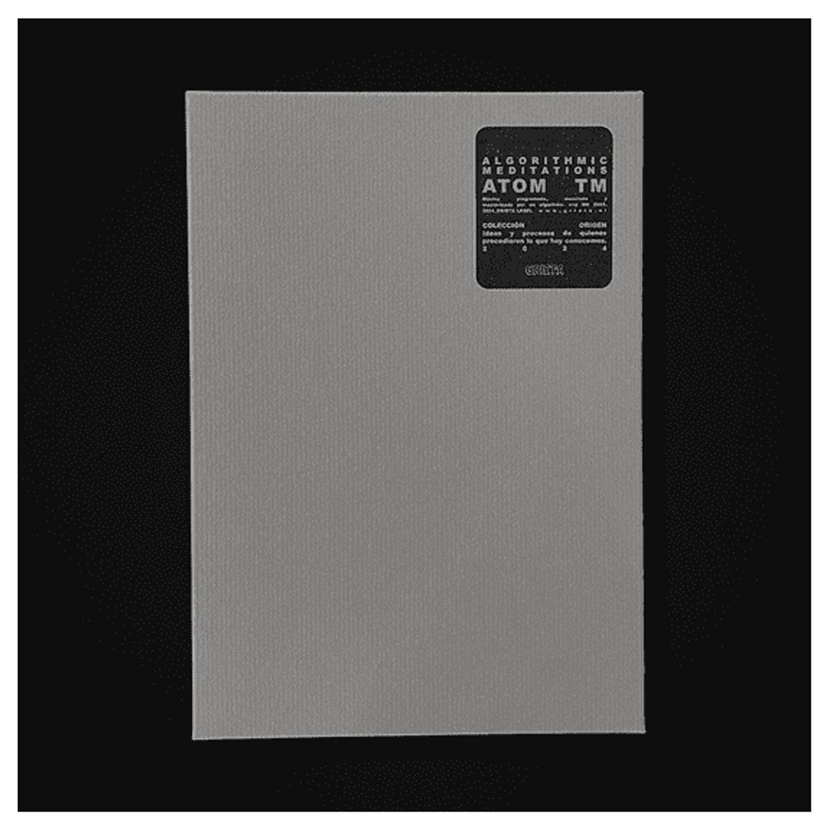 GENERICO - Atom TM  Algorithmic Meditations CD Triple y Libro