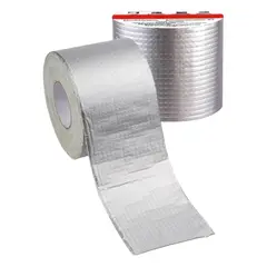 GENERICO - Cinta Tapagoteras Para Techo Adhesiva Impermeable 10 cm x 5 Metros