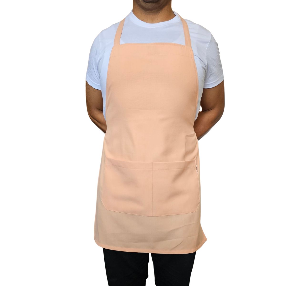 90 GRADOS - Pechera de Alta Calidad Multiuso - Cocina - Chef - Color Damasco