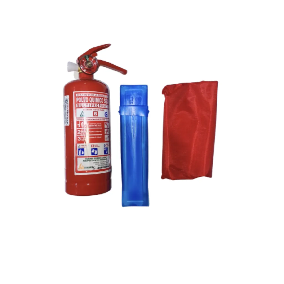 GENERICO - Kit Seguridad Auto, Extintor, Triángulos y Botiquín