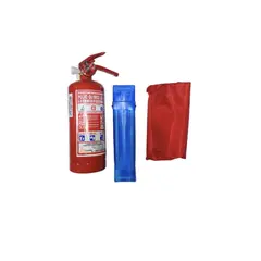 GENERICO - Kit Seguridad Auto, Extintor, Triángulos y Botiquín