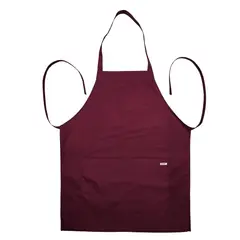 90 GRADOS - Pechera de Alta Calidad Multiuso - Cocina - Chef - Color Burdeo
